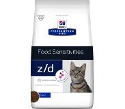 Hill's Pet Nutrition Prescription Diet z/d Food Sensitivities Katzenfutter - 2 kg