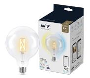 Wiz Filament Transparent G125 E27, Intelligente Glühbirne, Transparent, WLAN, E27, Multi, 2700 K