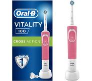 Oral-B - Elektrische Zahnbürste 'Vitality 100 CrossAction' in Pink 1 St