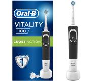 Oral-B - Elektrische Zahnbürste 'Vitality 100 CrossAction' in Schwarz 1 St